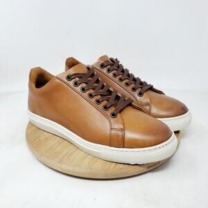 Thursday Sneaker Womens 6.5 Premier Low Brown Leather Classic Court Shoes